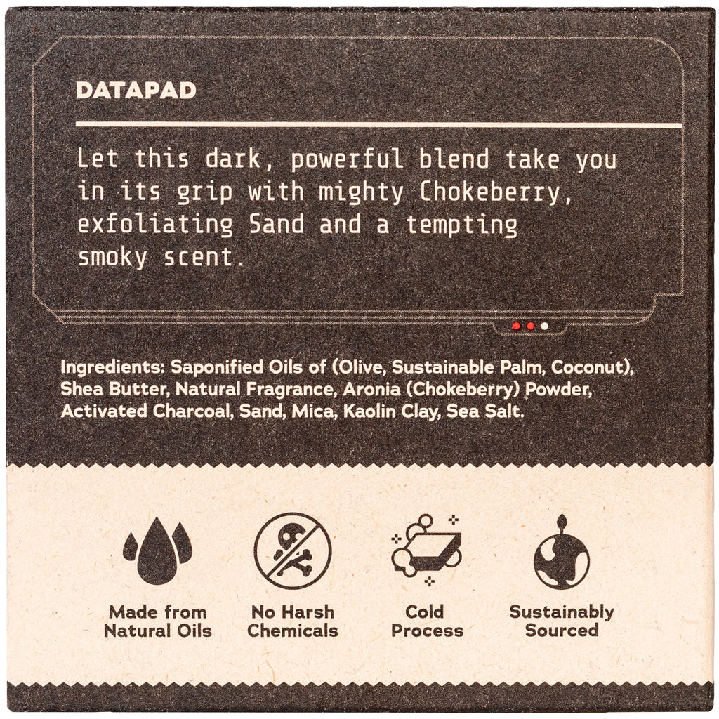 Dr. Squatch Dark Side Scrub bar soap — product photo 4 of 4