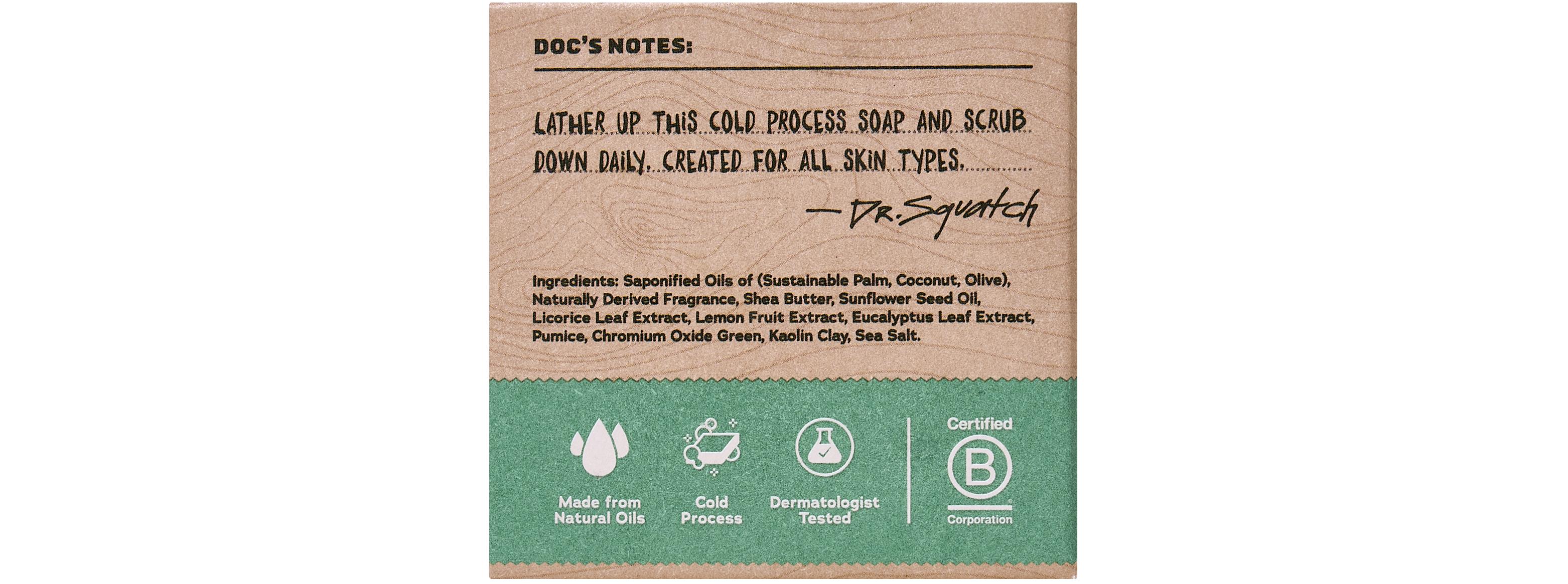 Dr. Squatch Rainforest Rapids Mini bar soap ¡ª product photo 2 of 3