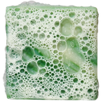 Lifestyle photo featuring Dr. Squatch Cool Fresh Aloe Mini bar soap