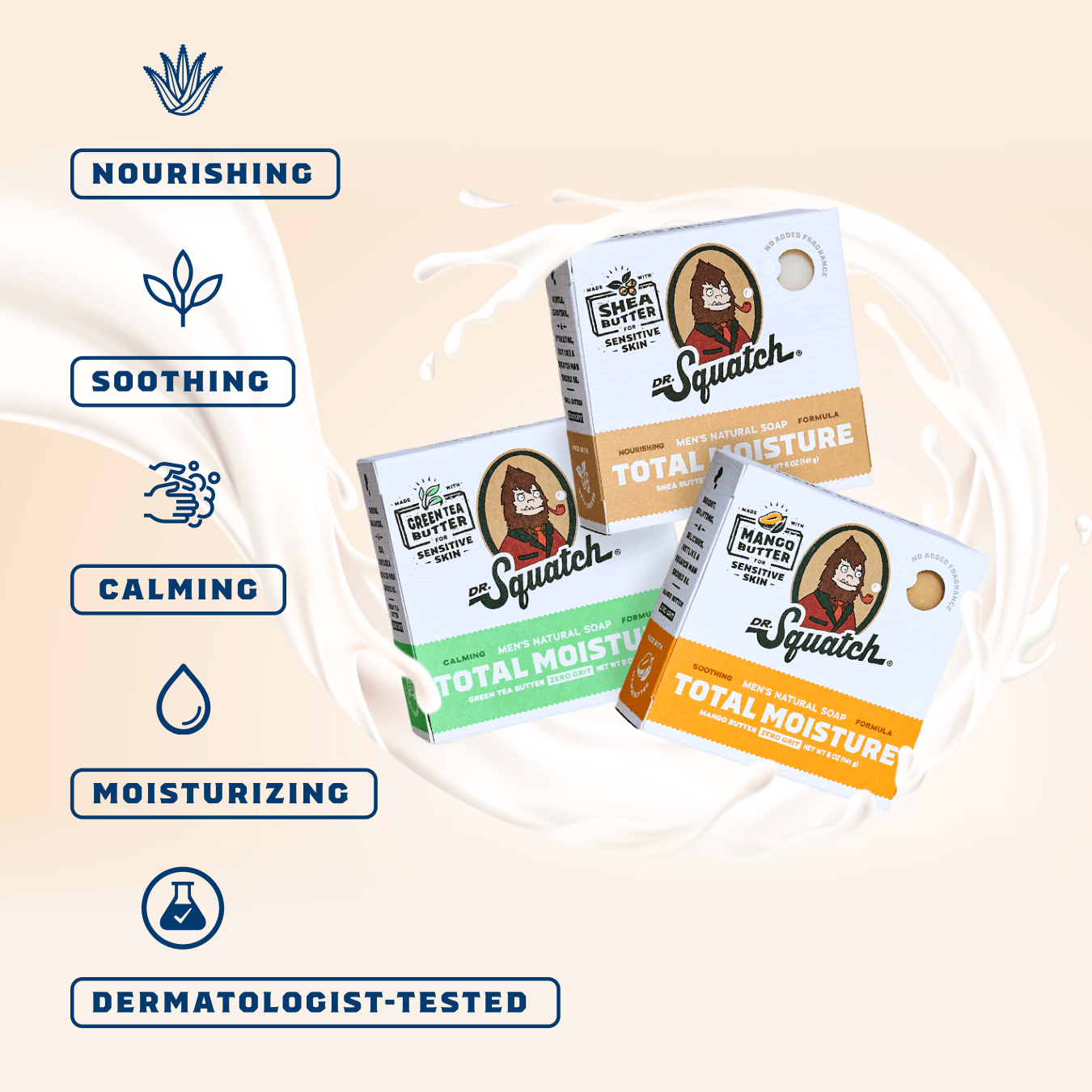 Dr. Squatch Total Moisture 3-Pack gift set ¡ª product photo 2 of 5