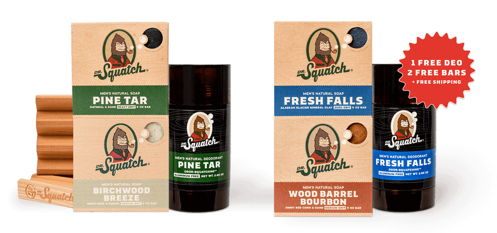 Dr. Squatch Deo & Soap Starter Set — product photo 1 of 3