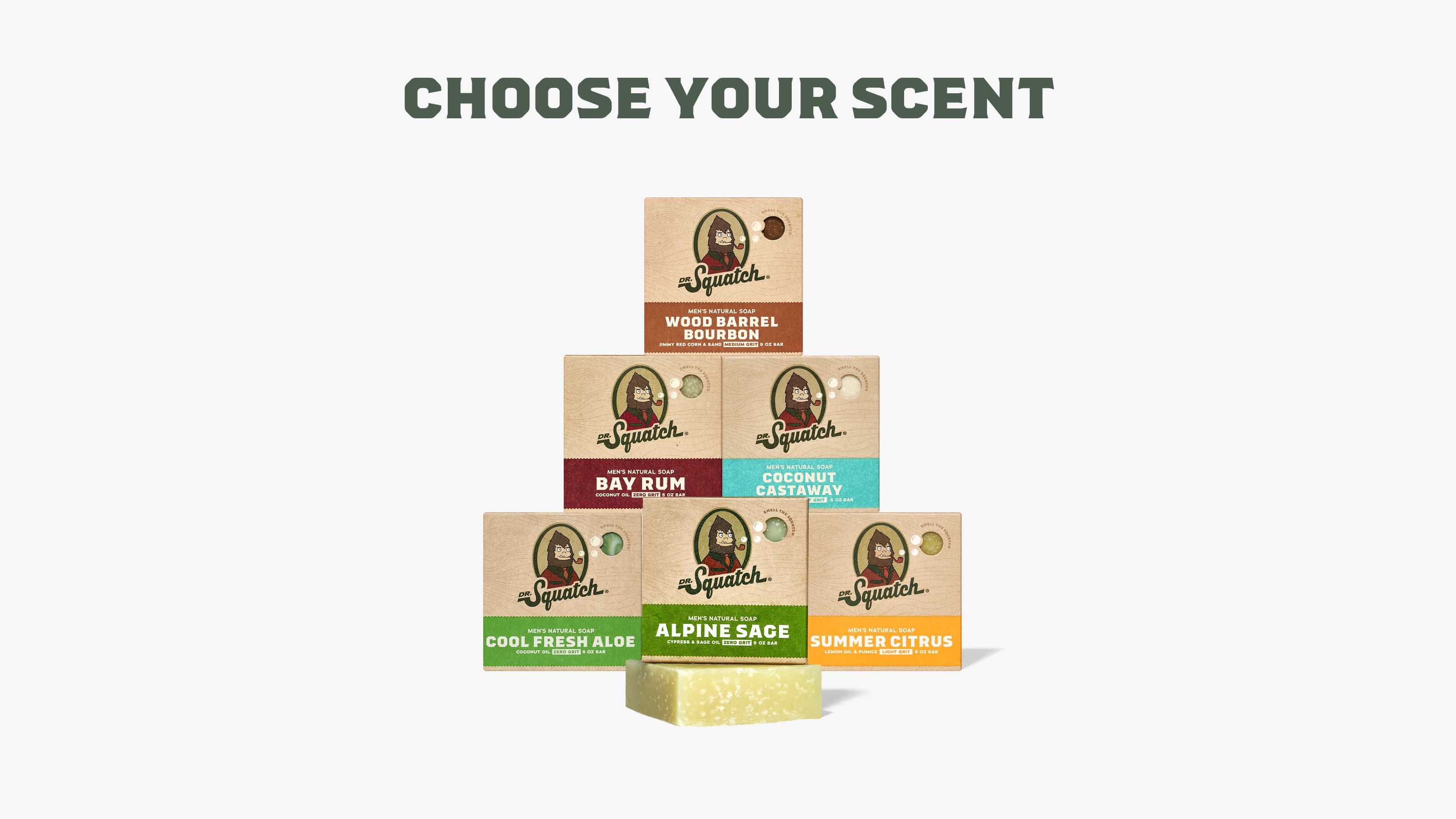 Dr. Squatch Bar Soap 6-Pack gift set ¡ª product photo 1 of 6