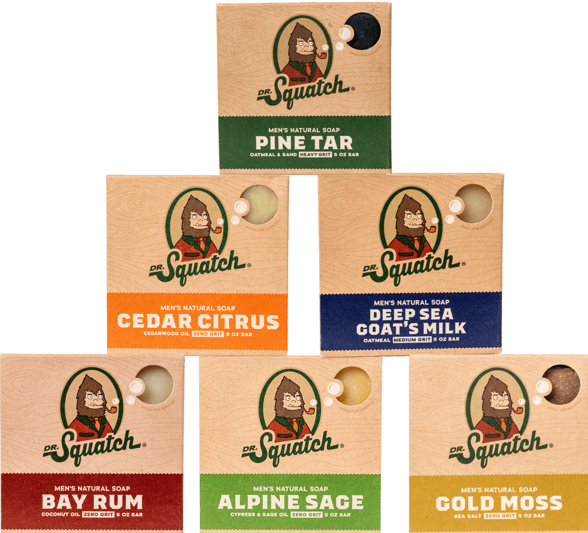 Dr. Squatch Bar Soap Subscription package