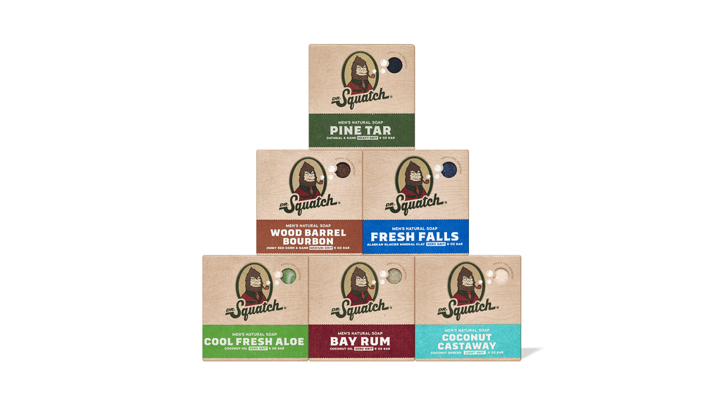 Dr. Squatch Bar Soap 6-Pack gift set — product photo 1 of 7
