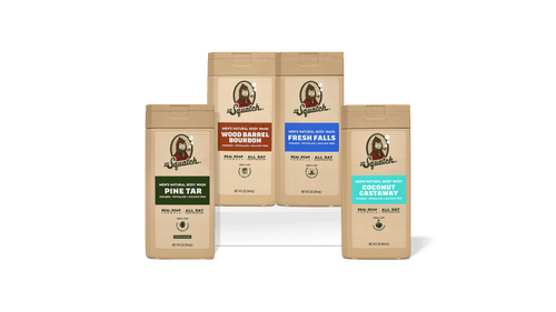 Dr. Squatch 14 oz Body Wash Subscription - 4 Bottles package