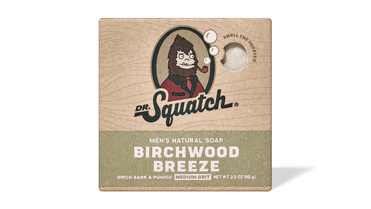 Dr. Squatch Birchwood Breeze Mini bar soap ¡ª product photo 1 of 2