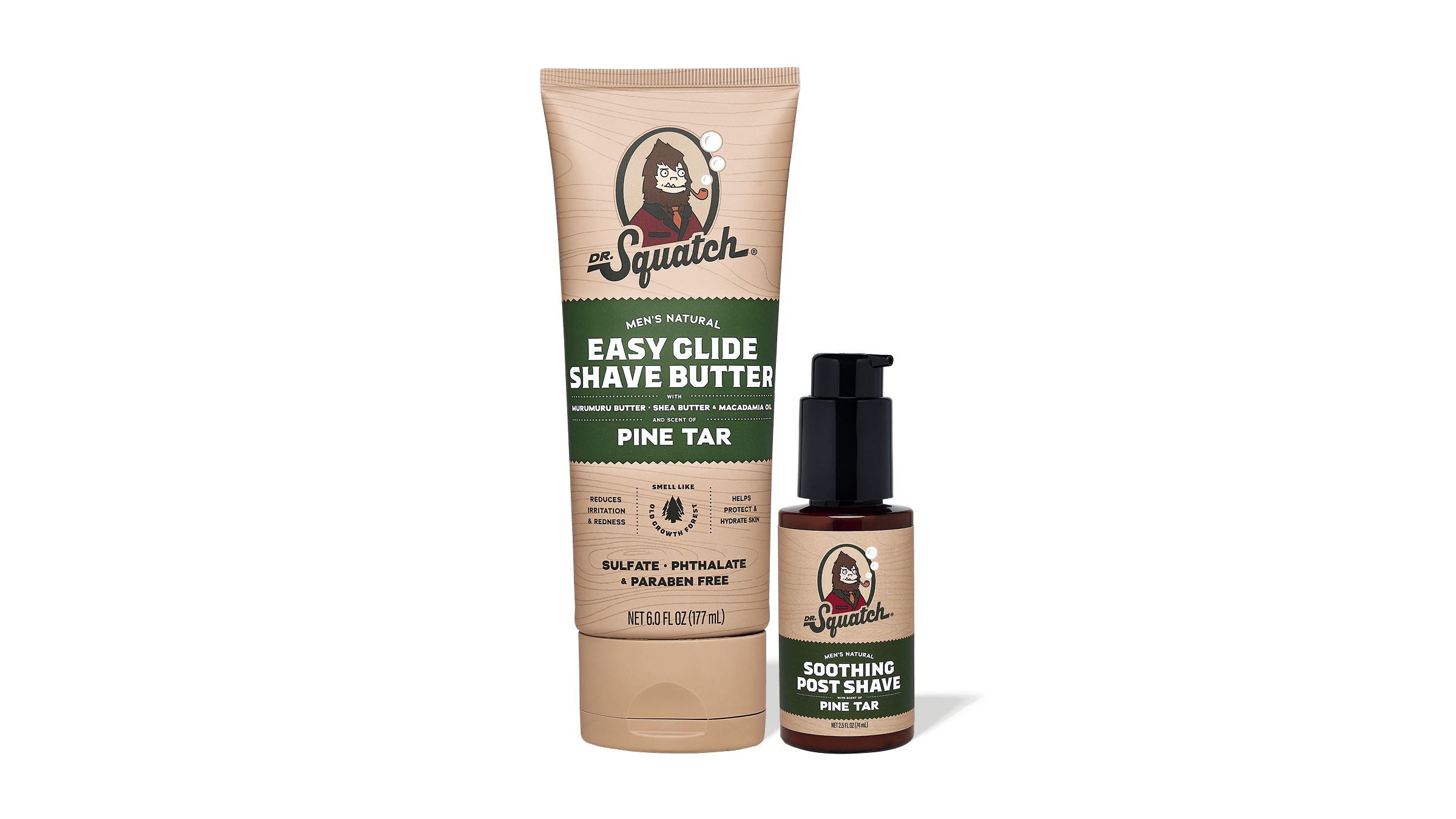 Pine Tar Smooth Shave Bundle