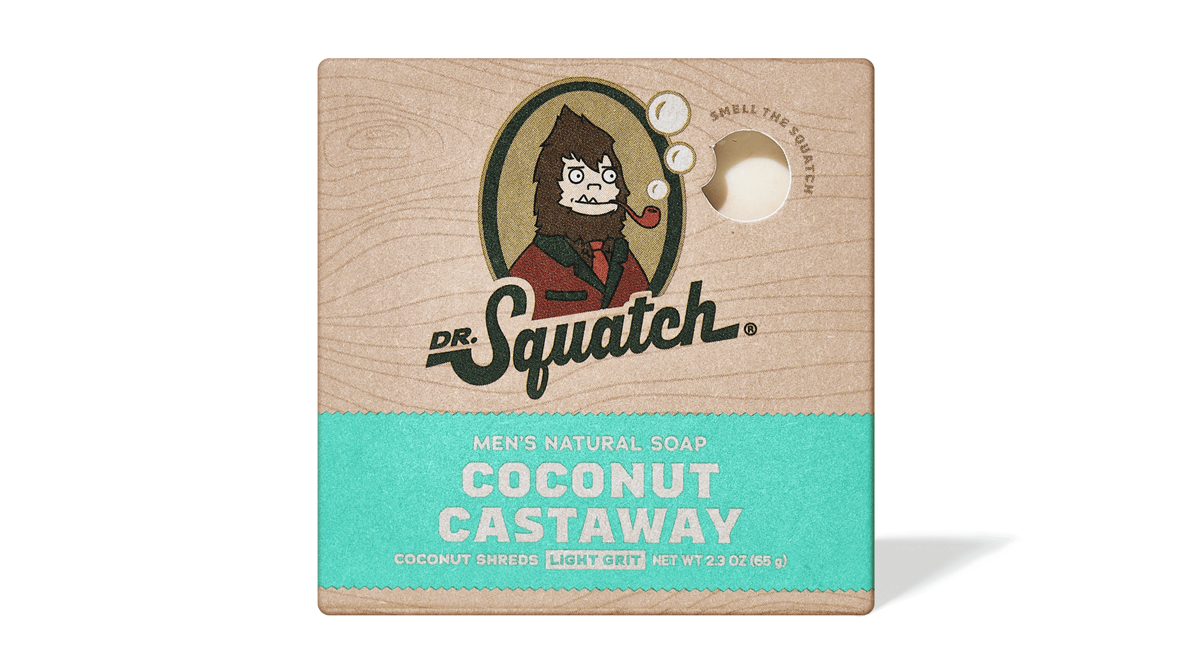 Dr. Squatch Coconut Castaway Mini bar soap ¡ª product photo 1 of 3