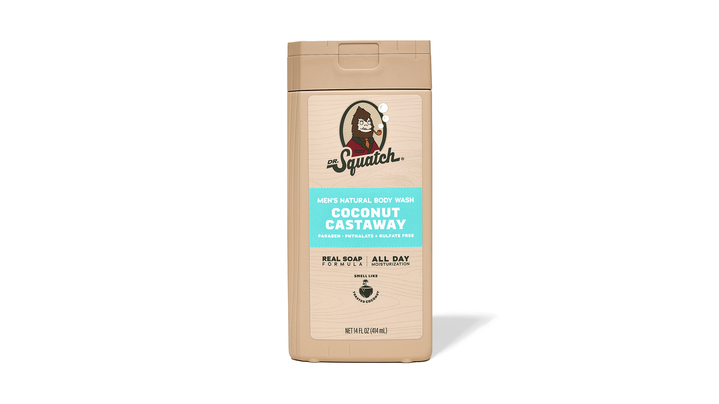 Dr. Squatch 14 oz Coconut Castaway Body Wash ¡ª product photo 1 of 5