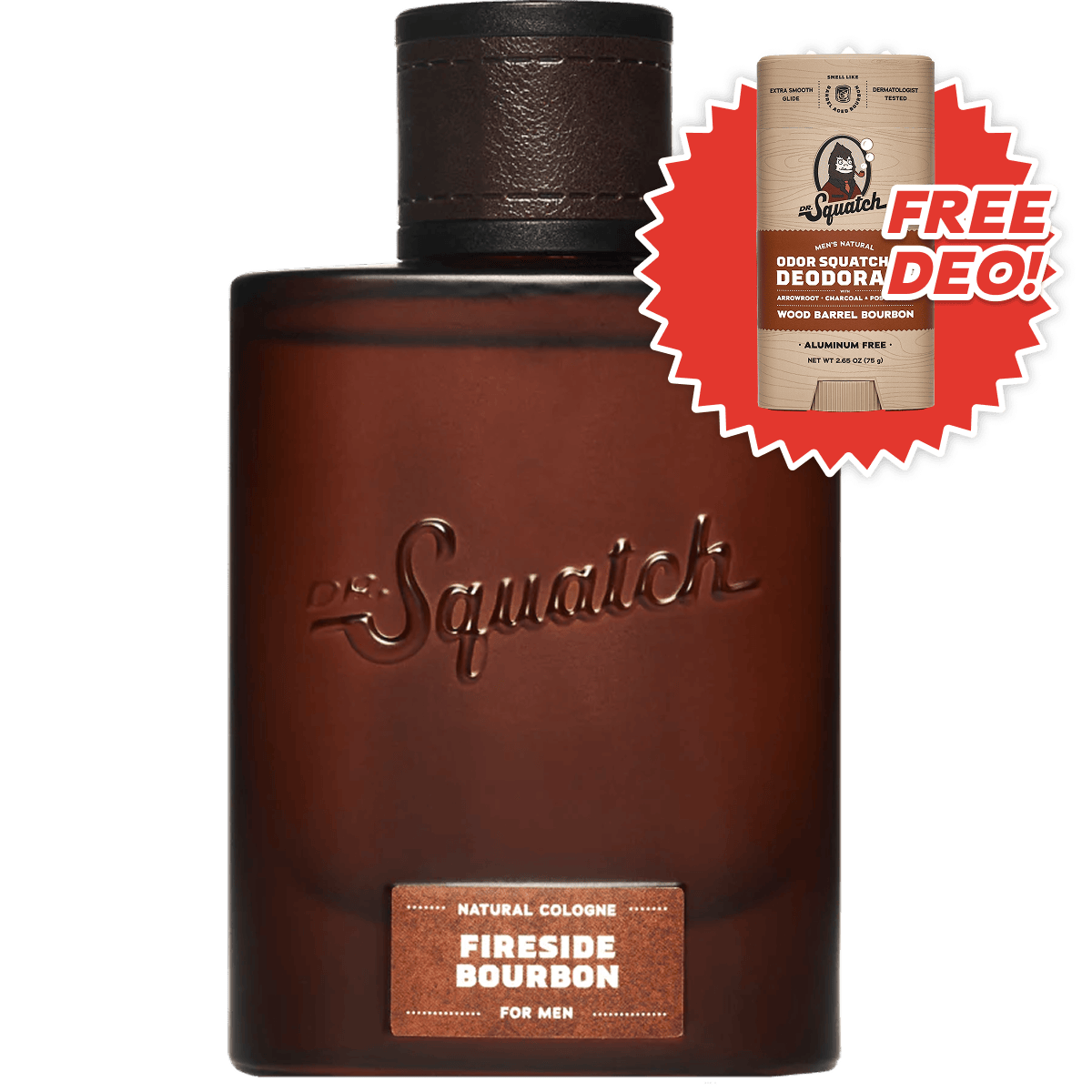 Dr. Squatch Fireside Bourbon Cologne with Free Deo! — product photo 1 of 5