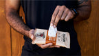 Promotional graphic for a Dr. Squatch product