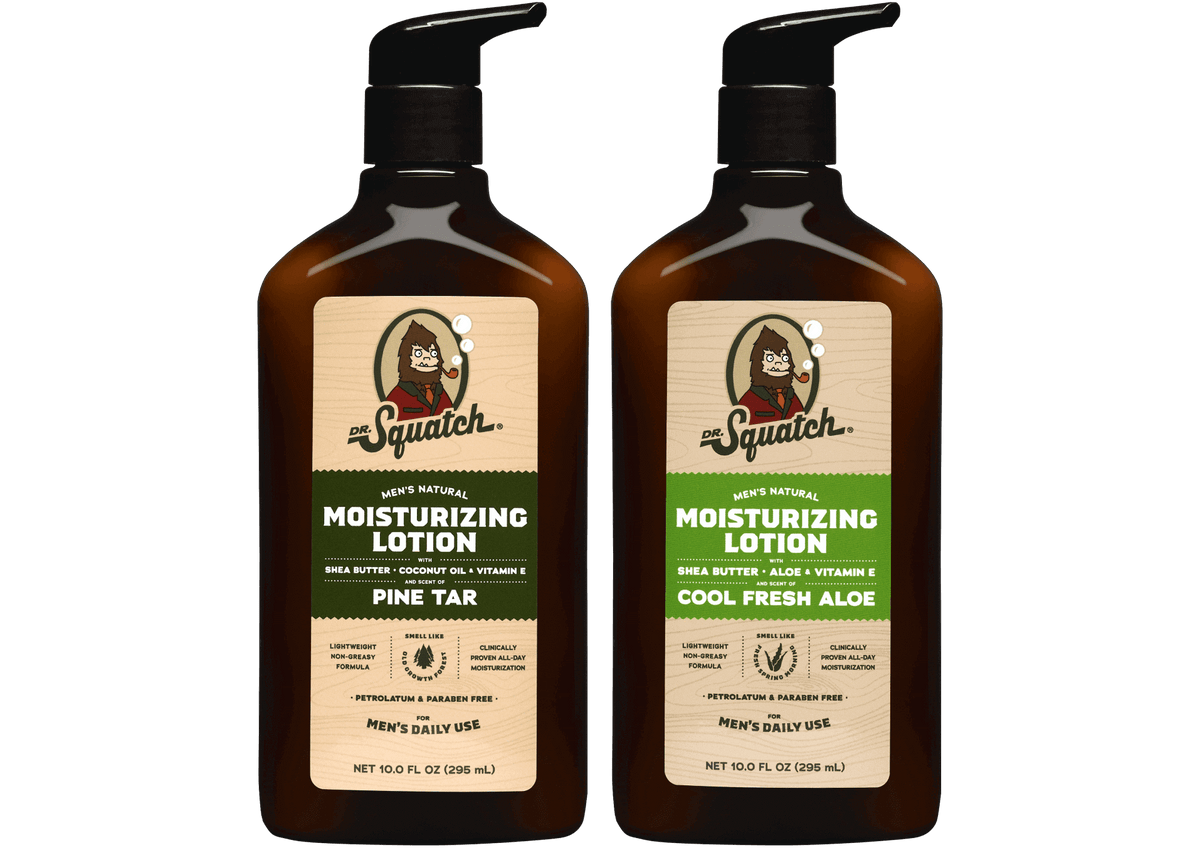 Dr. Squatch Lotion Subscription - 2 Bottles package