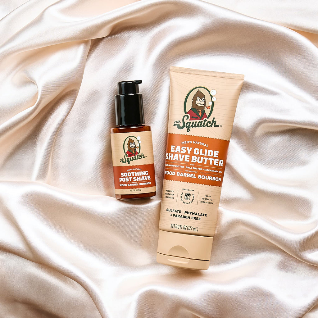 Wood Barrel Bourbon Smooth Shave Bundle