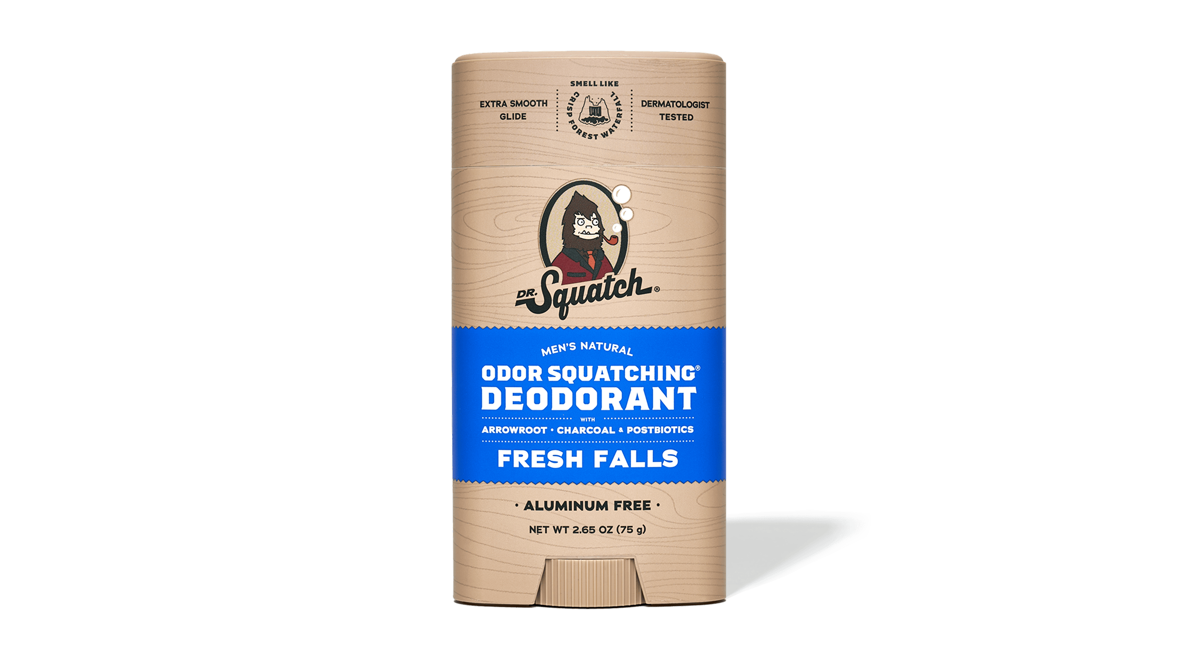 Dr. Squatch deodorant packaging