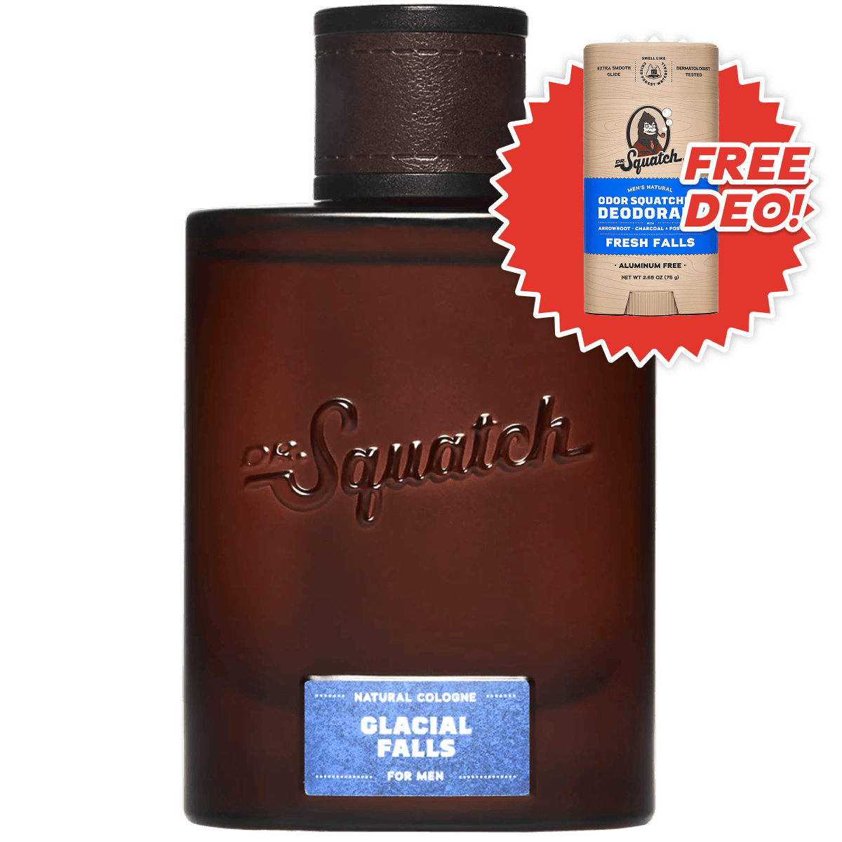 Dr. Squatch Glacial Falls Cologne with Free Deo! — product photo 1 of 4