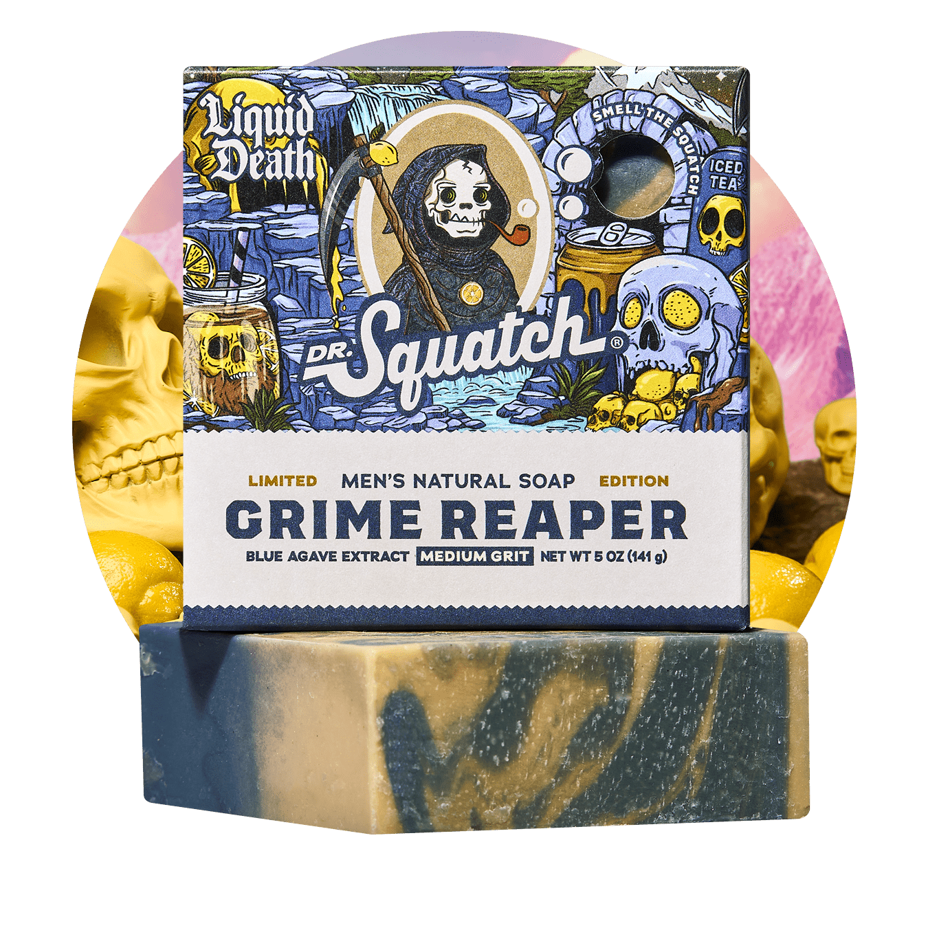Dr. Squatch Grime Reaper bar soap — product photo 1 of 6