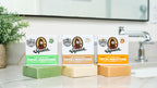 Lifestyle photo featuring Dr. Squatch Mango Butter bar soap