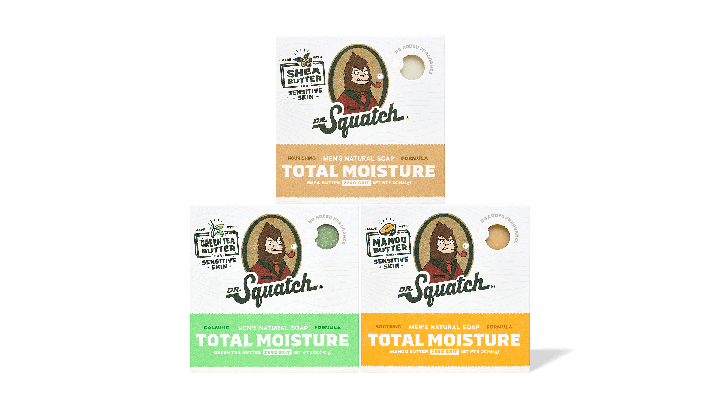 Dr. Squatch Total Moisture 3-Pack gift set ¡ª product photo 1 of 5