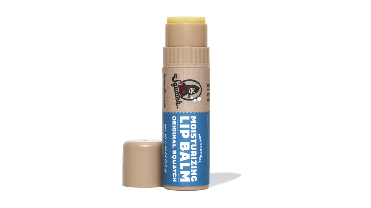 Dr. Squatch Original Squatch Lip Balm! packaging