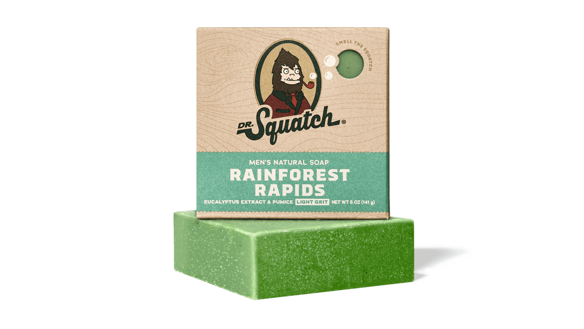 Dr. Squatch packaging
