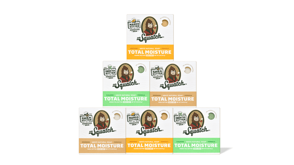 Dr. Squatch Total Moisture 6-Pack gift set — product photo 1 of 10