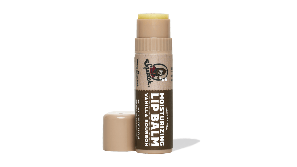 Dr. Squatch Vanilla Bourbon Lip Balm packaging