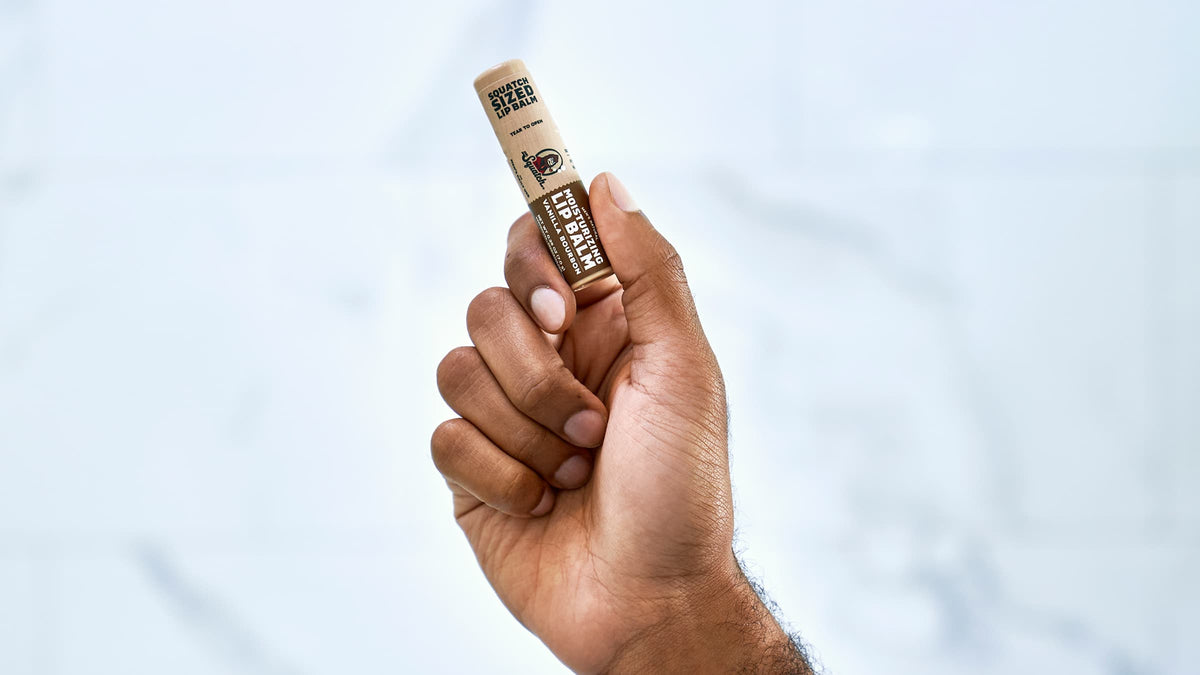 Dr. Squatch product being used