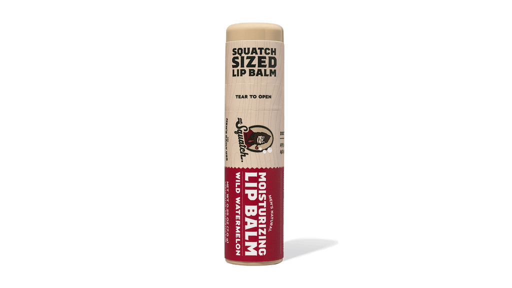 Dr. Squatch Wild Watermelon Lip Balm packaging