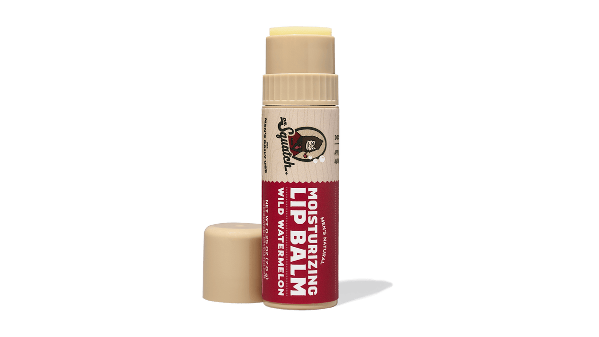 Dr. Squatch Wild Watermelon Lip Balm packaging