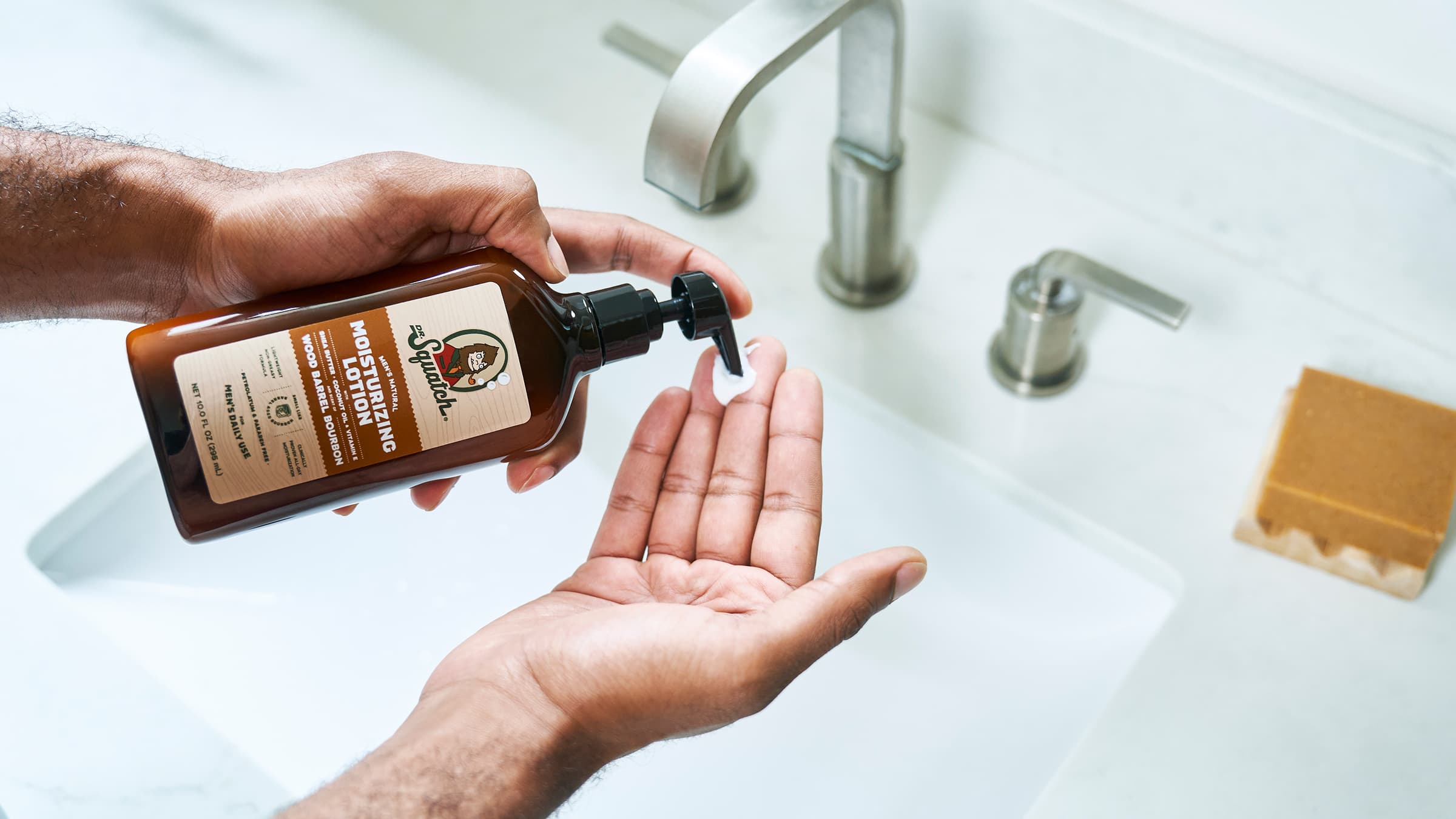 Wood Barrel Bourbon Lotion