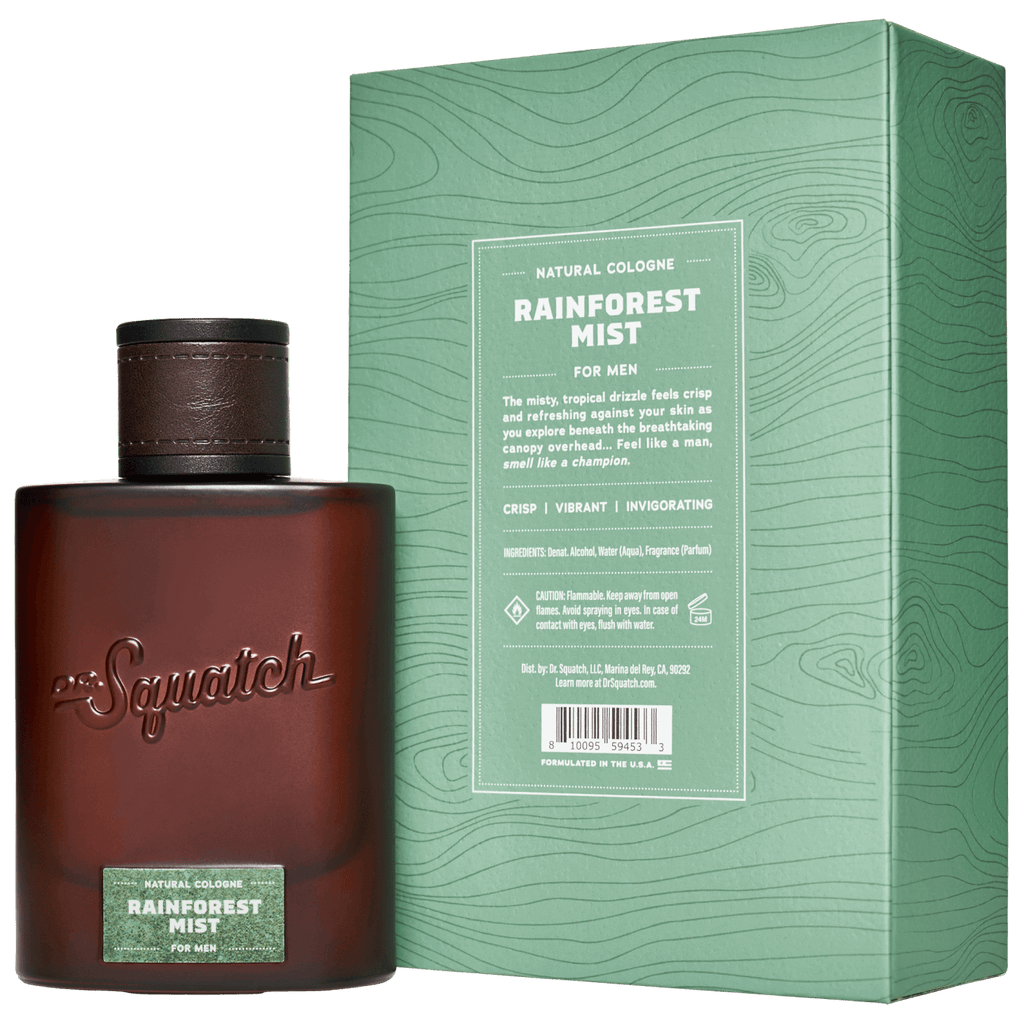 Dr. Squatch Rainforest Mist Cologne with Free Deo! — product photo 2 of 4